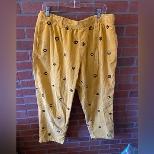 Urban Outfitters yellow beach pants size XL
